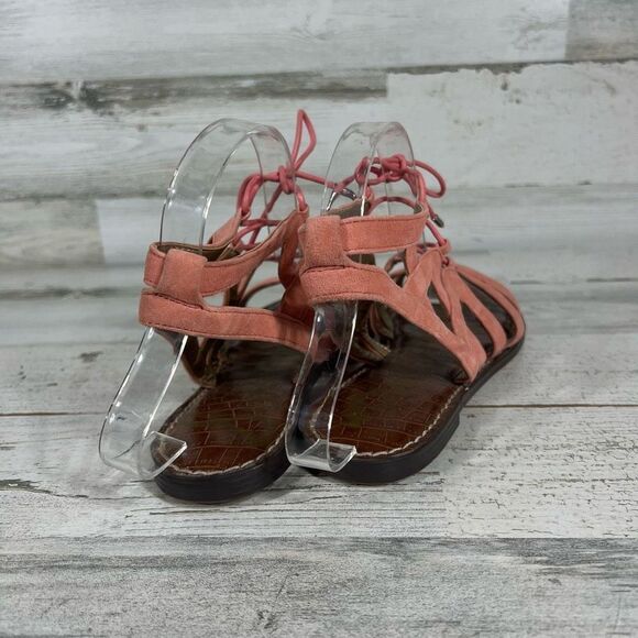 Sam Edelman Women's Gemma Gladiator Sandals Shoe Pink Peach Size 6.5M - Picture 3 of 7